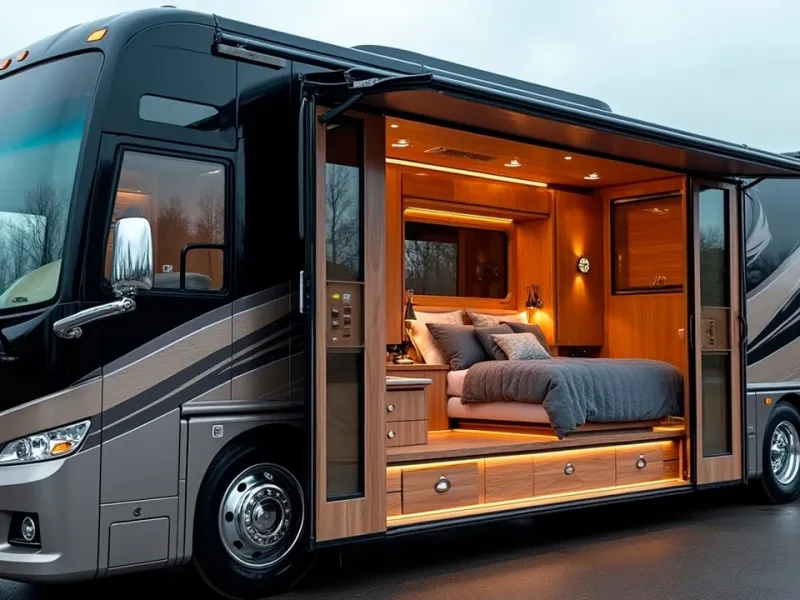 نحوه تبدیل اتوبوس قدیمی به یک کمپر لوکس