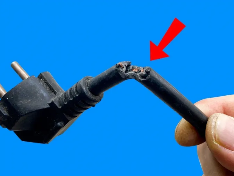 روش آسان و خانگی برای تعمیر کابل برق بدون نیاز به تعویض سیم