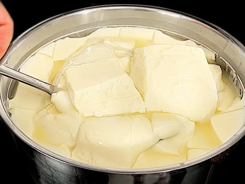 ساده ترین راه درست کردن پنیر سنتی در خانه در 10 دقیقه