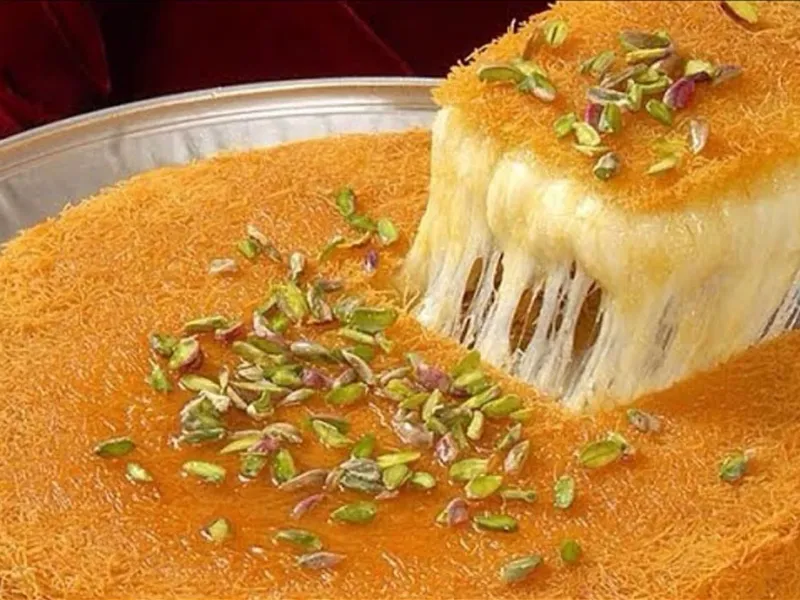 طرز تهیه کنافه دسر معروف ترکیه ای