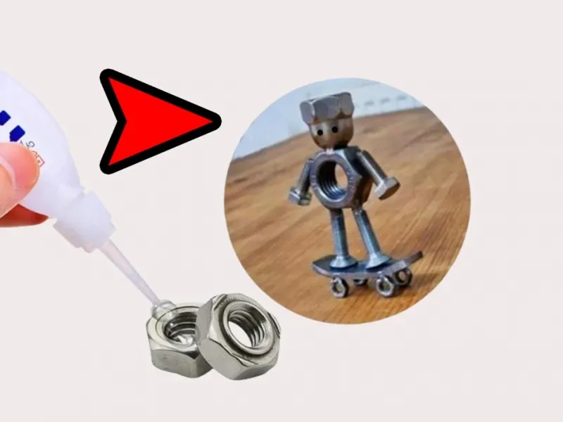 خلاقیت با پیچ و مهره : ساخت مجسمه های دکوری شگفت انگیز