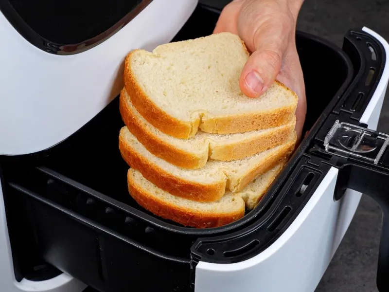 در خانه نان تست دارید / طرز تهیه ناهار رستورانی با هواپز