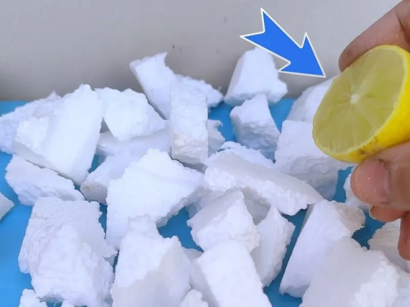 لیمو روی یونولیت بریزید / نحوه ساخت دکوراسیون شیک با یونولیت و لیمو