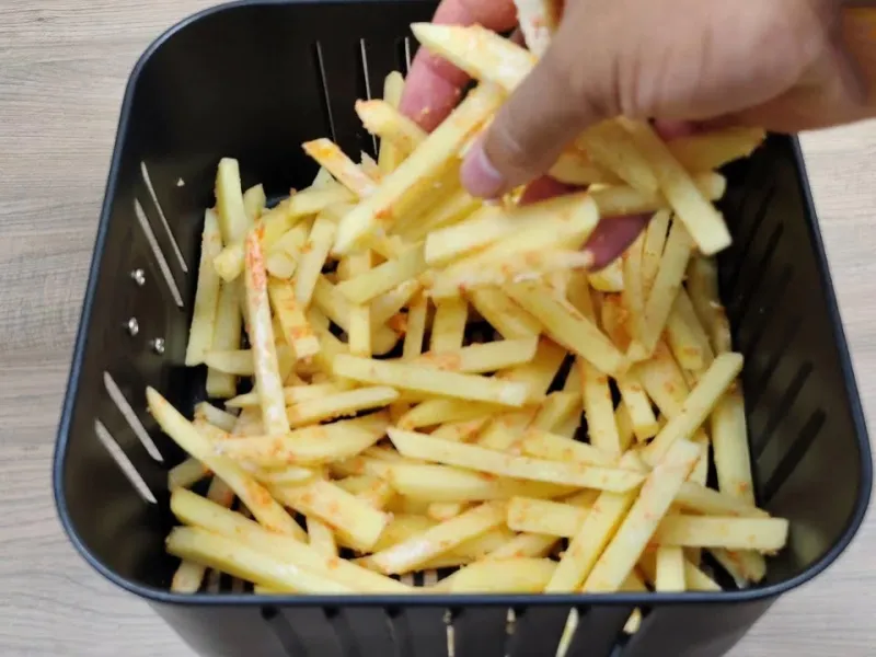 طرز تهیه سیب زمینی ترد و پوک در هواپز + تمام نکات ترد شدن و زمان و درجه حرارت