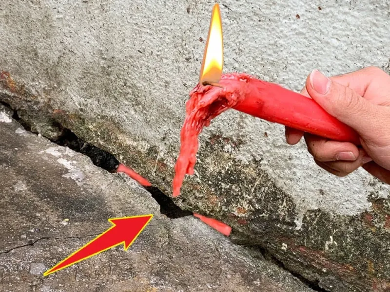 ساخت عایق رطوبتی دائمی سقف با شمع