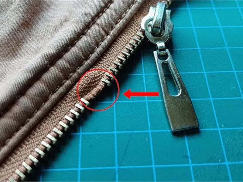 نحوه تعمیر زیپ شکسته انواع لباس بدون نیاز به تعویض