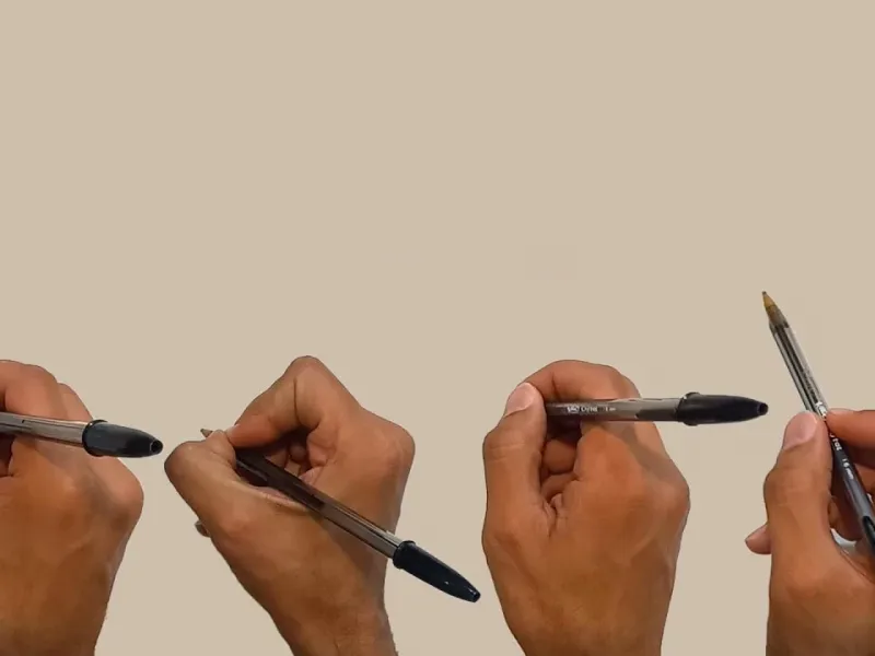 آموزش درست دست گرفتن خودکار / برای خوش خط شدن چطور خودکار رو بگیریم ؟