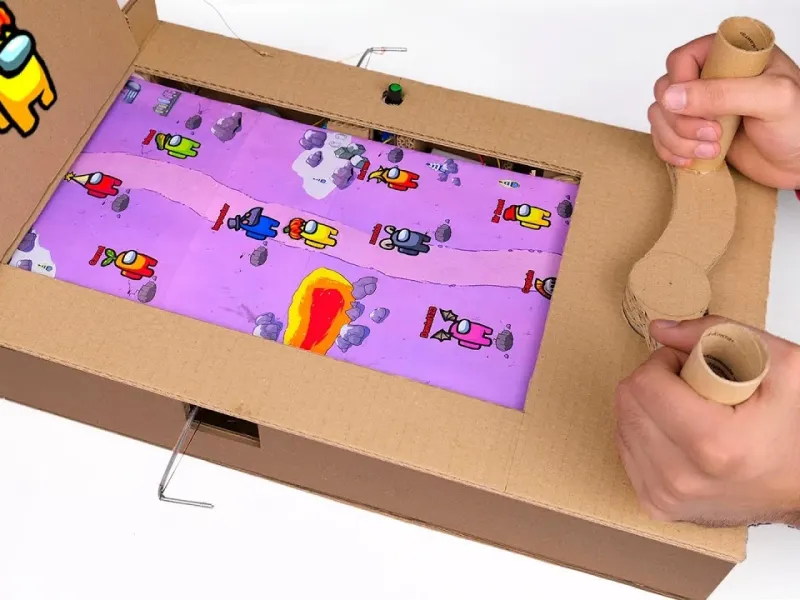 آموزش قدم به قدم ساخت اسباب بازی ماشین در شهر با کارتن