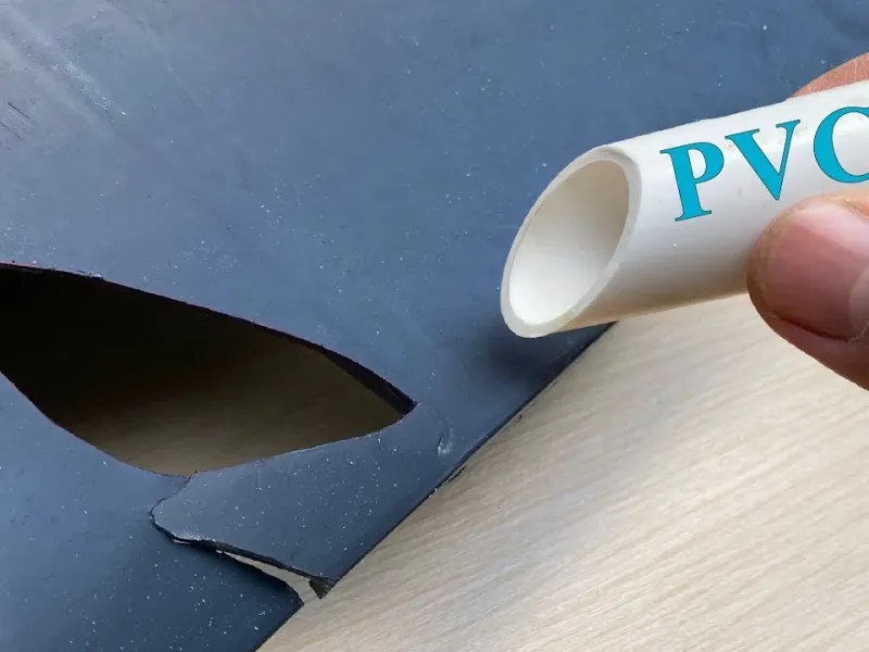 تکنیک ساده جوش پلاستیک و وصله پلاستیک با لوله های PVC