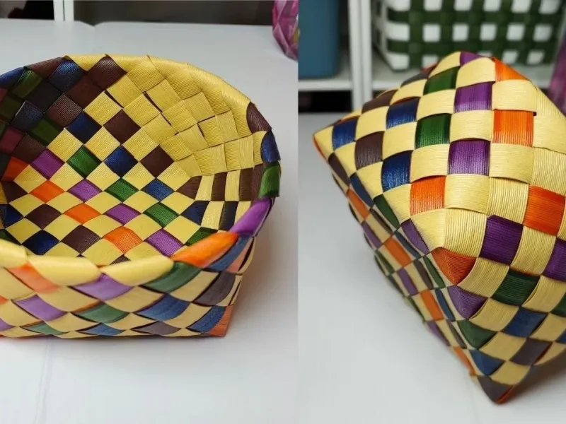 ساخت سبد های نظم دهنده حصیری در 5 دقیقه / ایده کسب درآمد روزانه