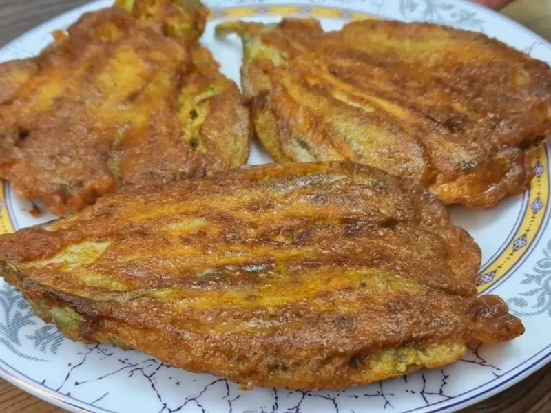 طرز تهیه بادمجان سرخ شده / روشی جدید برای سوخاری کردن بادمجان