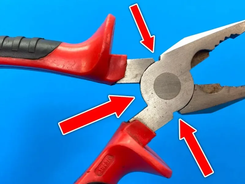 نحوه کار با قسمت های مختلف انبردست در شرایط خاص