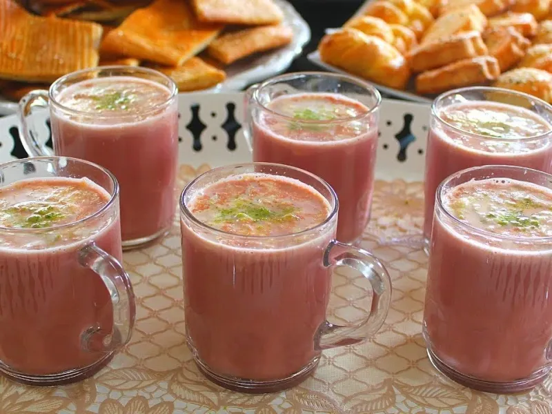 طرز تهیه قیماق چای افغانی با شیر و چای سبز طرز تهیه قیماق چای افغانی با شیر و چای سبز
