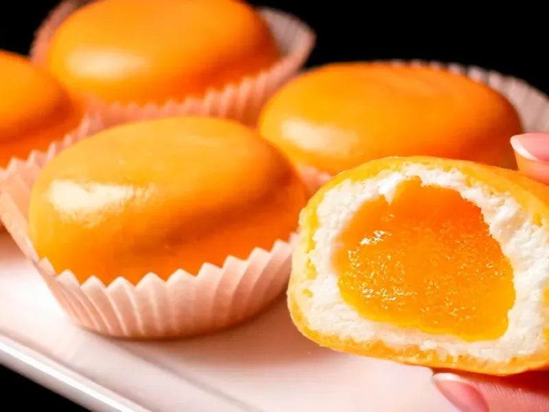 طرز تهیه موچی کم کالری با پرتقال و شیر برای کاهش وزن