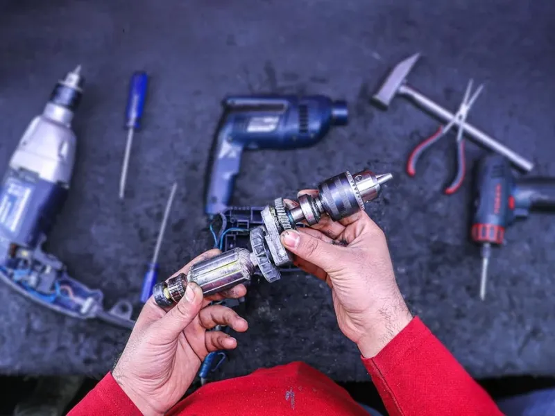 آموزش عیب یابی و تعمیر دریل برقی (رفع مشکلات رایج دریل برقی)