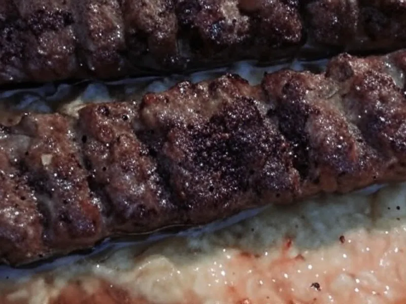 فقط در 2 دقیقه یاد بگیر کباب کوبیده رستورانی درست کنی