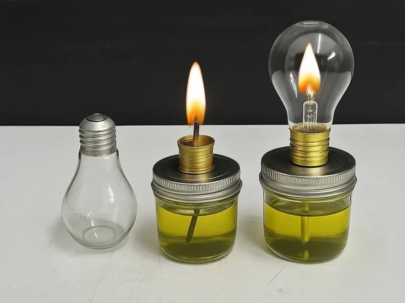 لامپ های سوخته را دور نندازید / نحوه ساخت شمع های فانتزی با لامپ