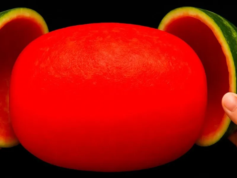 قالبی در آوردن هندوانه / روشی زیبا برای بریدن هندوانه بدون کثیف شدن دست