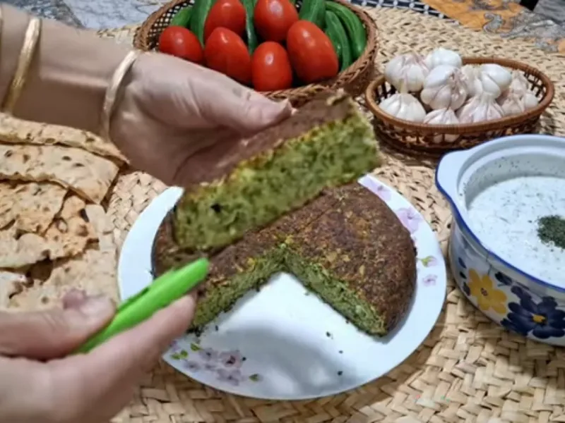 طرز تهیه کوکو گیلانی / دستور پخت کوکو باقلا خوشمزه تر از کوکو سبزی