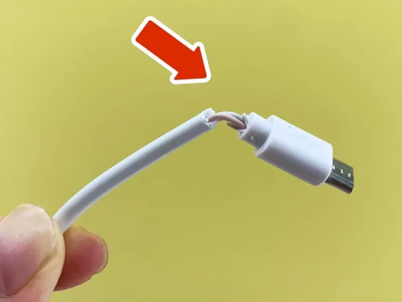 نحوه تعمیر کابل شارژ پاره شده و خراب / دیگه کابل شارژ نخر