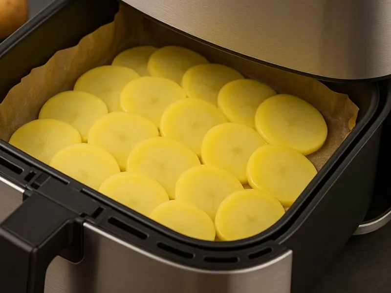 سیب زمینی در خانه دارید ؟ آموزش پخت پیتزا با سیب زمینی در هواپز