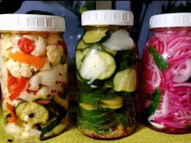طرز تهیه 3 نوع ترشی ساده و خوشمزه با سبزیجات