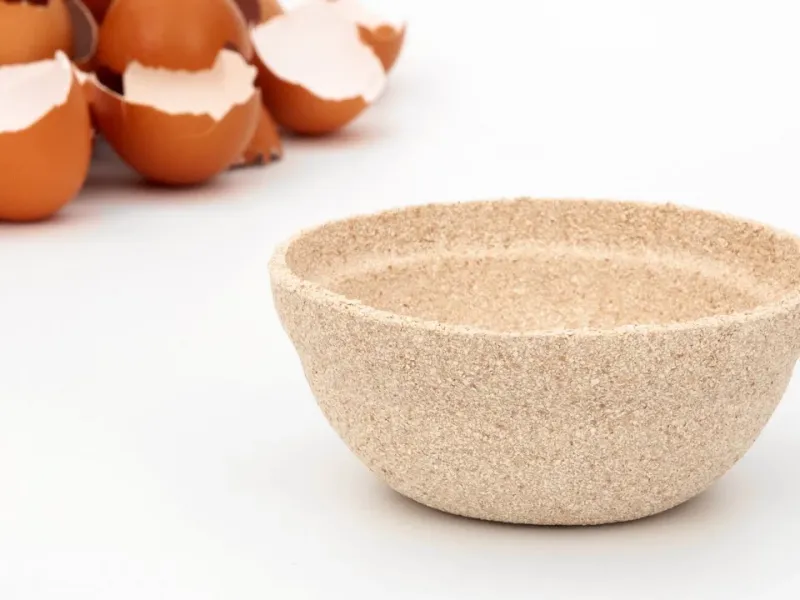 آموزش قدم به قدم ساخت کاسه آبگوشت خوری با پوست تخم مرغ