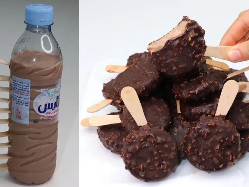 دیگر هرگز بستنی نخرید! طرز تهیه بستنی مگنوم با شیر بدون خامه و نشاسته