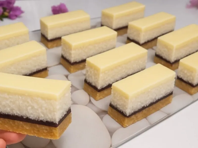 دسر فوق العاده آسان بدون نیاز به پخت در 10 دقیقه! بدون تخم مرغ، بدون آرد