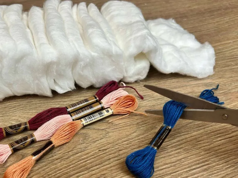 با پنبه و نخ گلدوزی های زیبا و خفن برای دکوراسیون خانه بسازید