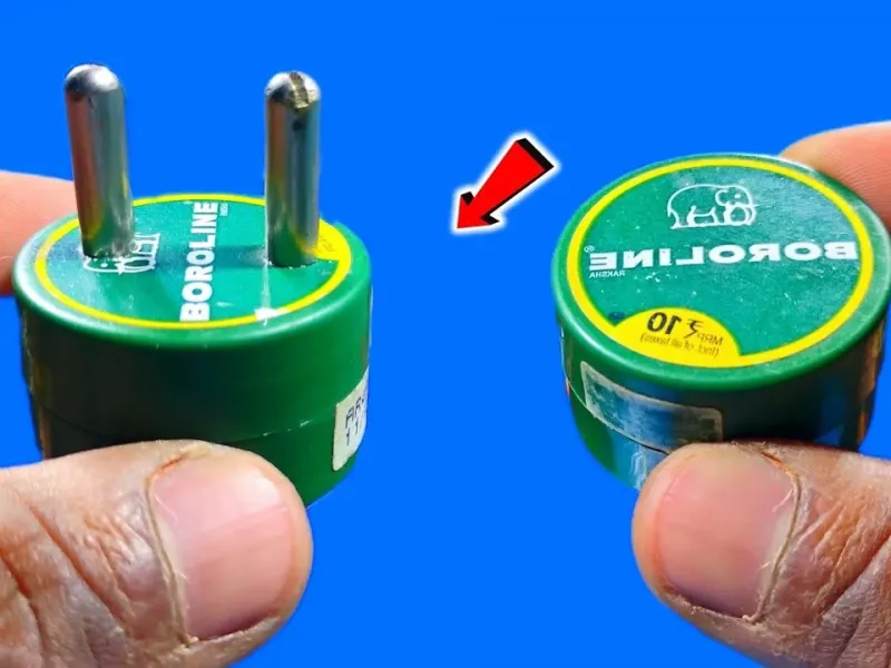 نحوه آزمایش کانکتور برق با درب بطری نوشابه نحوه آزمایش کانکتور برق با درب بطری نوشابه
