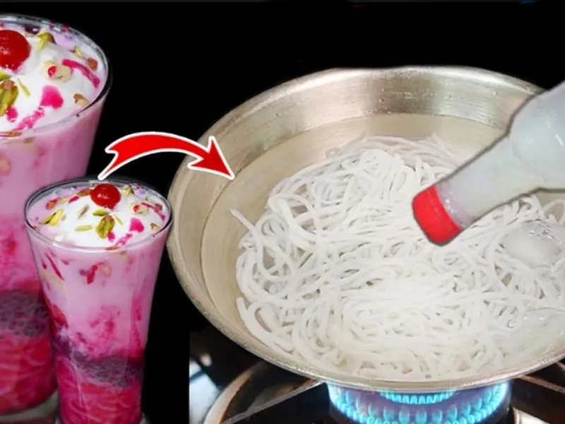 طرز تهیه فالوده سویای خانگی در 10 دقیقه