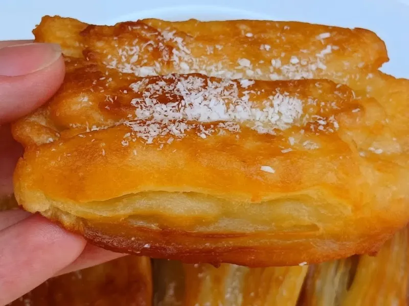 طرز تهیه شیرینی برای چای عصرانه فقط با آرد و تخم مرغ