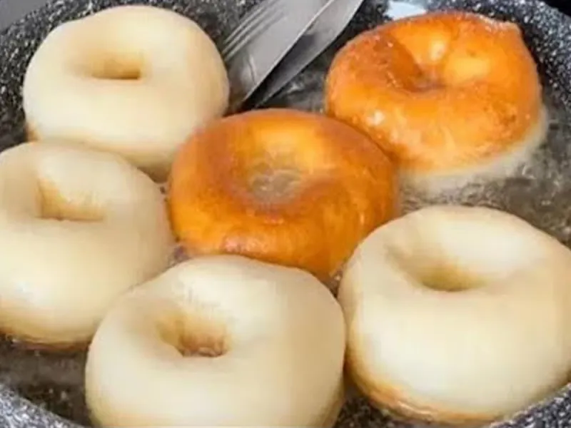 طرز تهیه دونات تپل بازاری پوک و پفکی / هرگز روغن جذب نمی کند