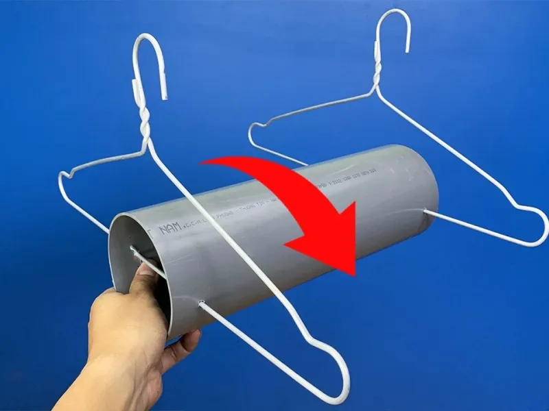 ترفند خلاقانه با لوله PVC برای راحتی زندگی های مدرن و امروزی