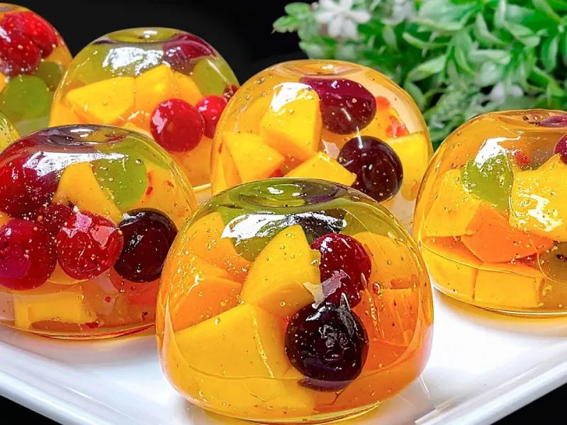 طرز تهیه دسر سالم و رنگارنگ با میوه های طبیعی و مقوی