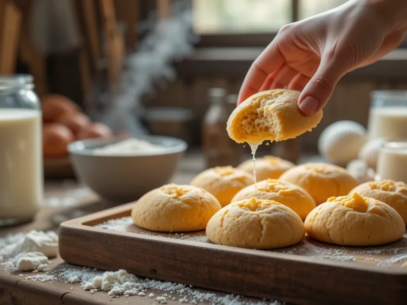 طرز تهیه شیرینی سنگسری با آب پنیر | شیرینی سالم، خونگی و پرکلسیم