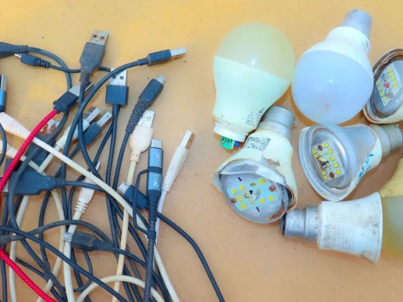 3 ترفند عالی استفاده مجدد از کابل های USB و لامپ های LED قدیمی