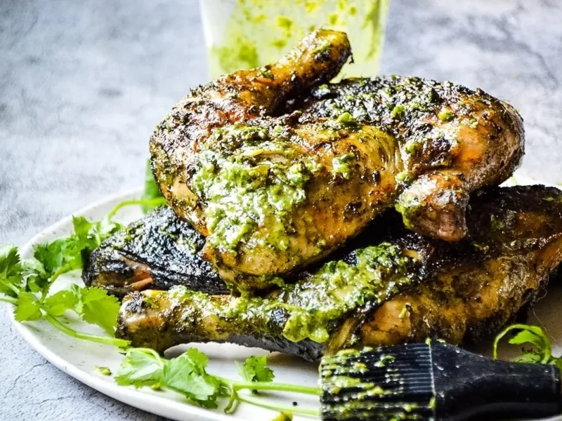 مرغ پیاز جعفری یک غذای جدید با طعمی باورنکردنی