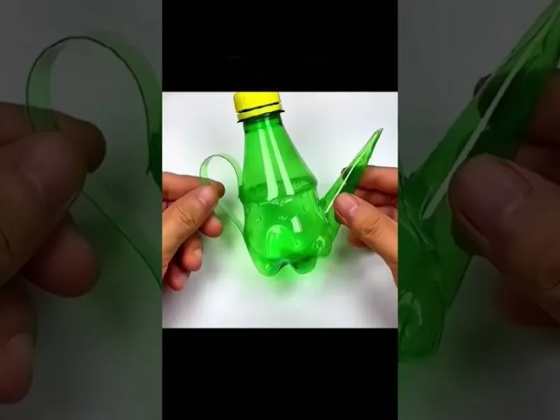 از زباله تا گنج: چند ترفند شگفت‌انگیز فقط با بطری‌های پلاستیکی!