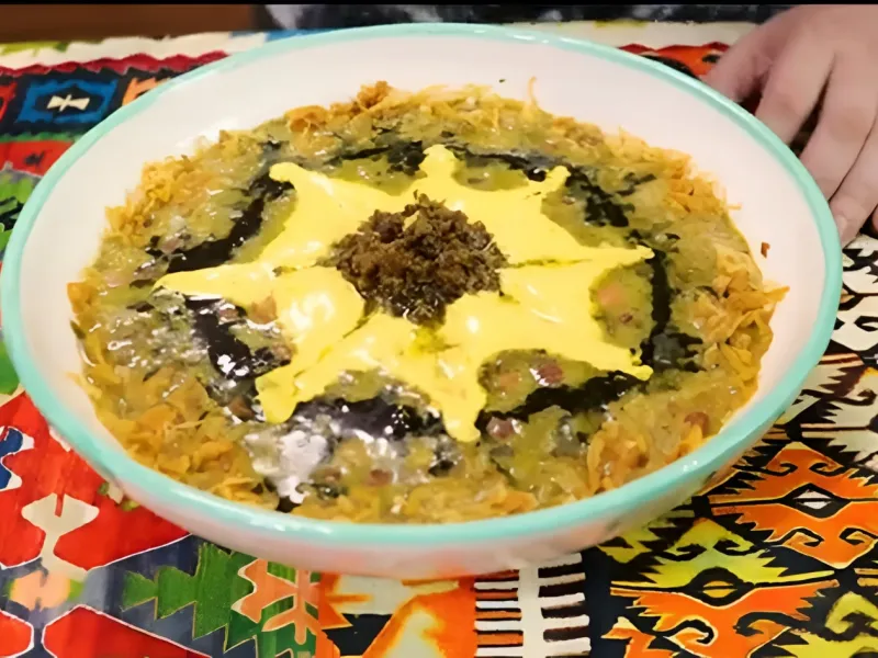 طرز تهیه آش ابو دردا یک آش سنتی ویژه چهارشنبه سوری