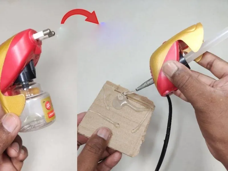 آموزش ساخت چسب تفنگی در خانه با مواد دور ریختنی