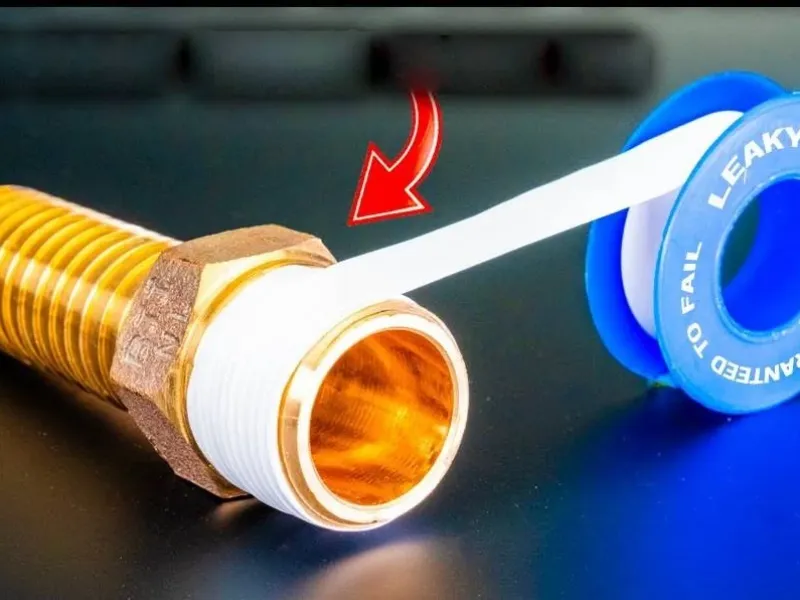 چگونه از نوار تفلون مانند یک حرفه ای استفاده کنیم؟ 90 درصد مردم اشتباه می کنند!!