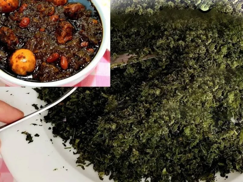 همه چیز در مورد سبزی قرمه سبزی (اندازه ،خرد کردن،سرخ کردن)