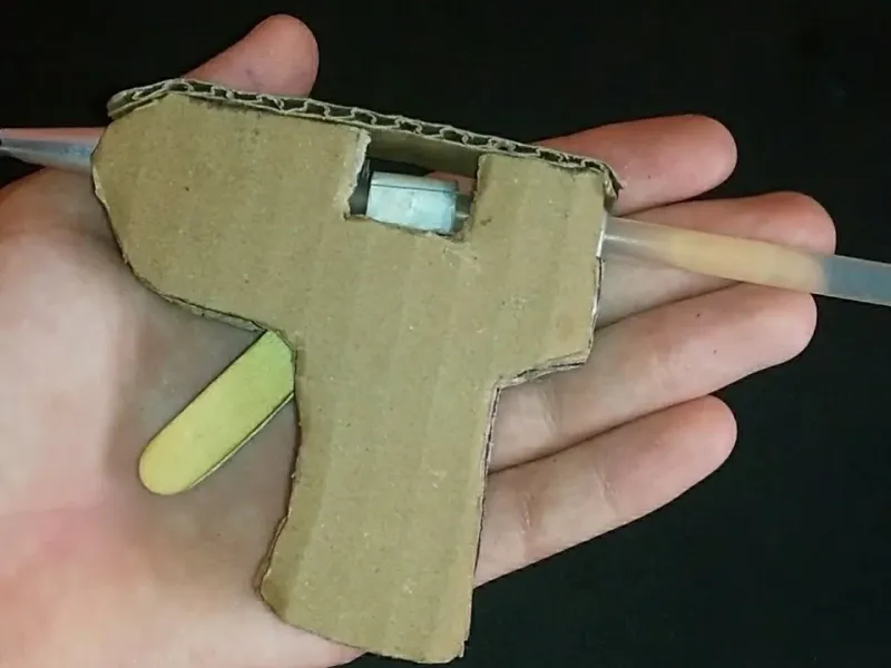 ساخت چسب حرارتی با مقوا در خانه