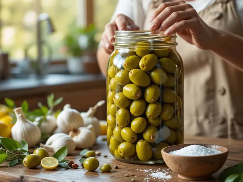 نحوه شیرین کردن زیتون در خانه به سبک بازاری