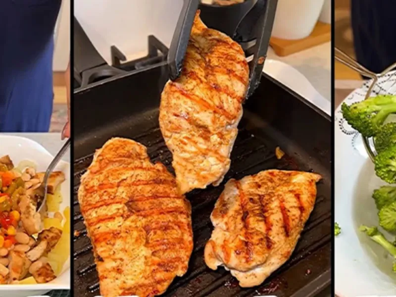 طرز تهیه سالاد مرغ اسپانیایی خوشمزه و ساده