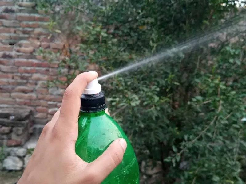 ایده خلاقانه بازیافت بطری پلاستیکی برای ساخت اسپری آب پرفشار