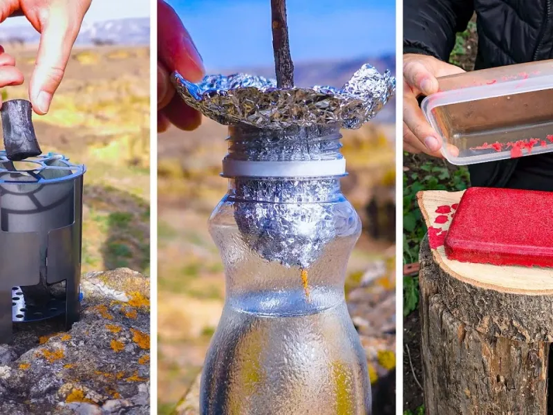 7 ترفند هوشمندانه که در طبیعت به کارتان خواهد آمد !