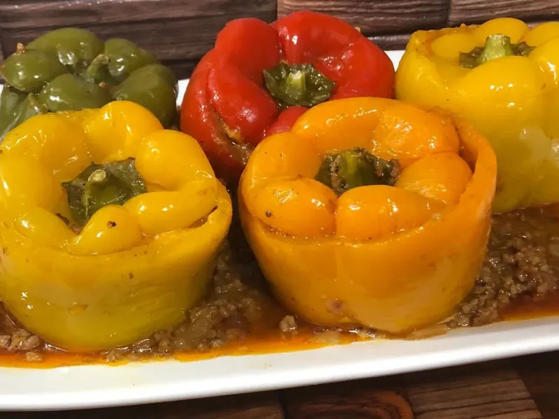 طرز تهیه مرچ دلمه افغانی خوشمزه و سنتی